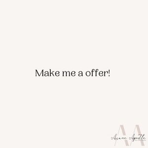 MAKE ME A OFFER